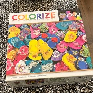 Colorful Flip Flop Puzzle 1000 Pieces Flippity Flop!